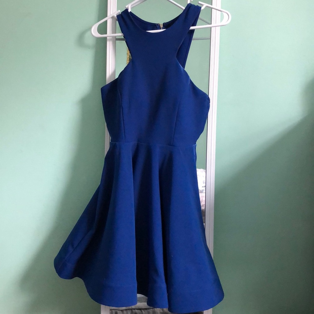 Royal Blue Dress